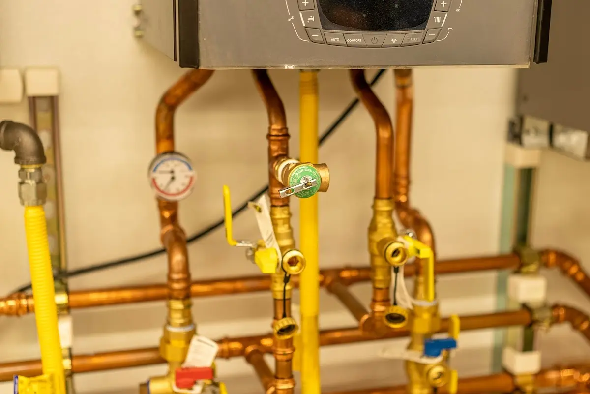 Licensed technician providing Backflow Prevention for a homeowner in Newstead