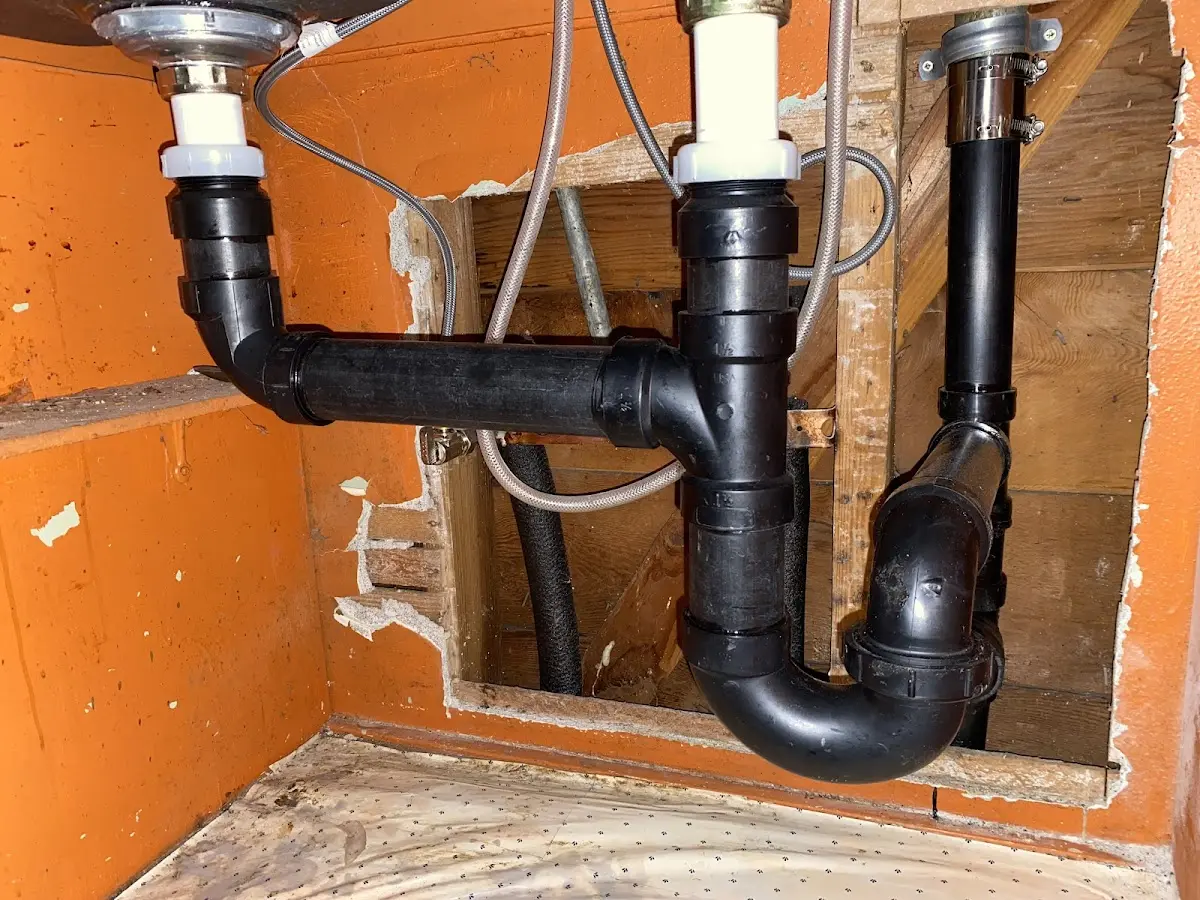 Professional Repiping Services equipment and tools on the job in Newstead